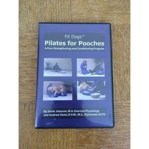 FIT DOGS Pilates For Pooches DVD Pet Core Strength Conditioning‎ Fitness Program
